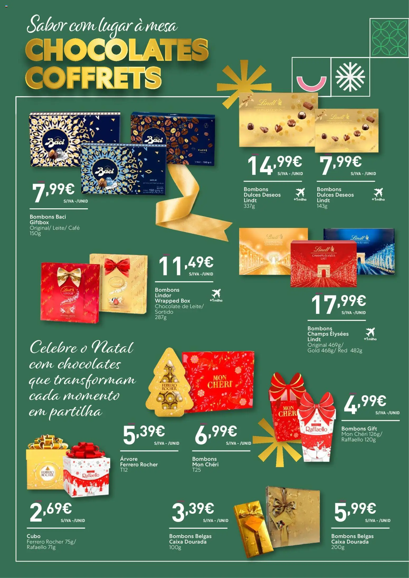 Recheio - Catálogo de Natal │ válido de 06.11.2025 | Página: 30 | Produtos: Ferrero rocher, Mesa, Caixa, Chocolate