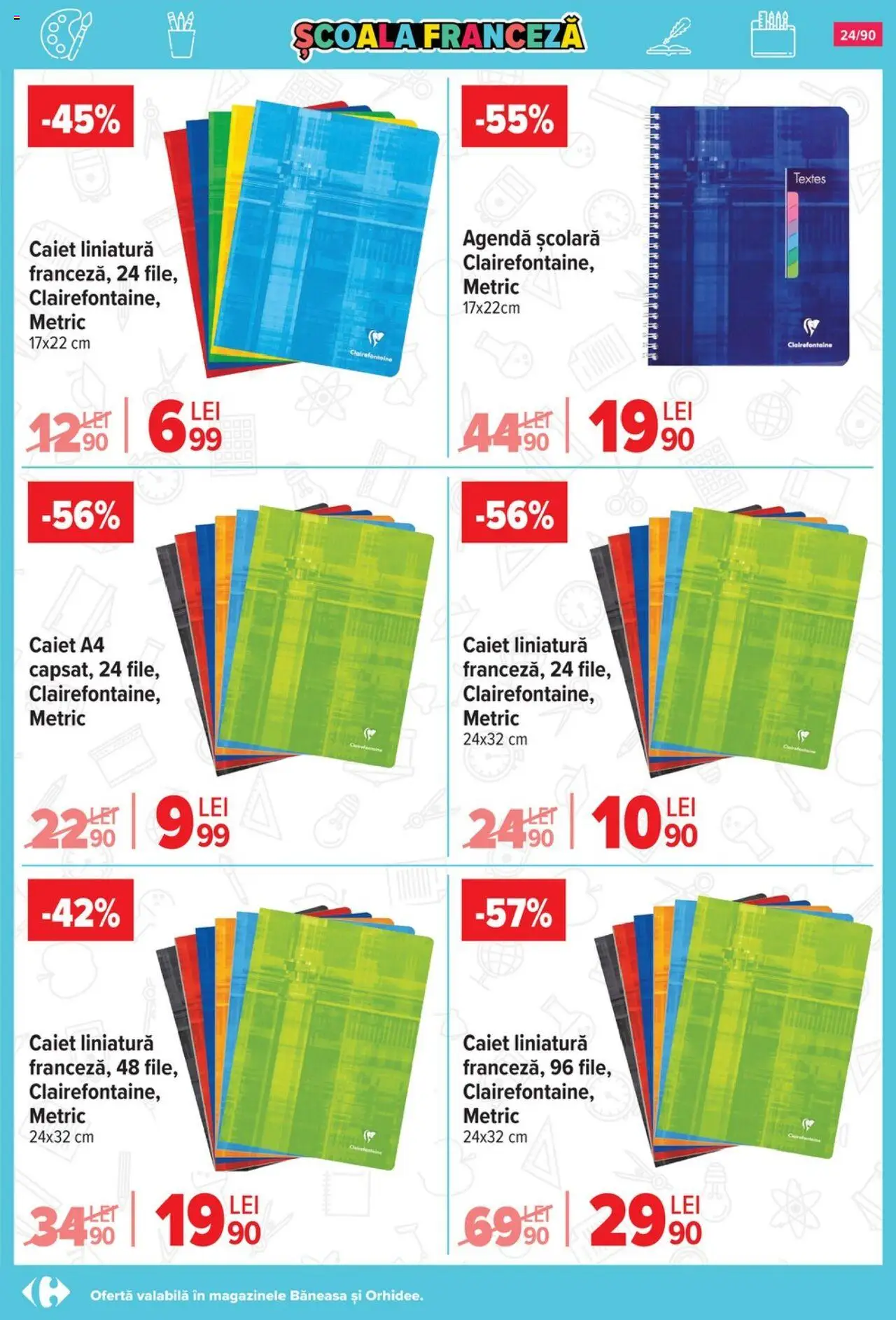 Carrefour catalog - Începe școala – valabil de la 13.08.2025 | Pagină: 25