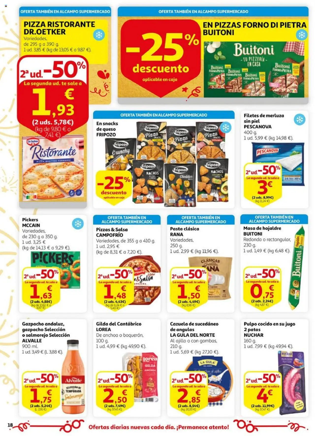 Alcampo - HG Unificado Nacional  │ válido desde el 03.06.2025 | Página: 18 | Productos: Queso, Jugo, Gazpacho, Anchoa