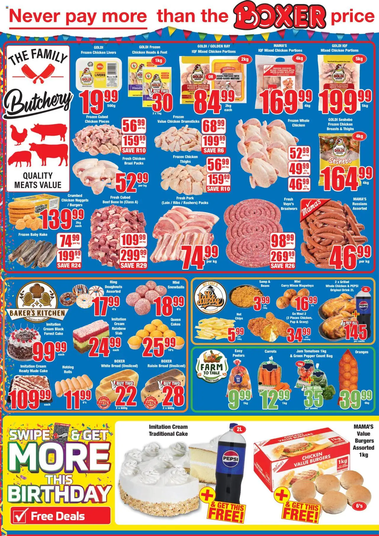 Boxer - Gauteng - Specials │ valid from 11.08.2025 | Page: 2 | Products: Oranges, Chips, Gravy, Pepper