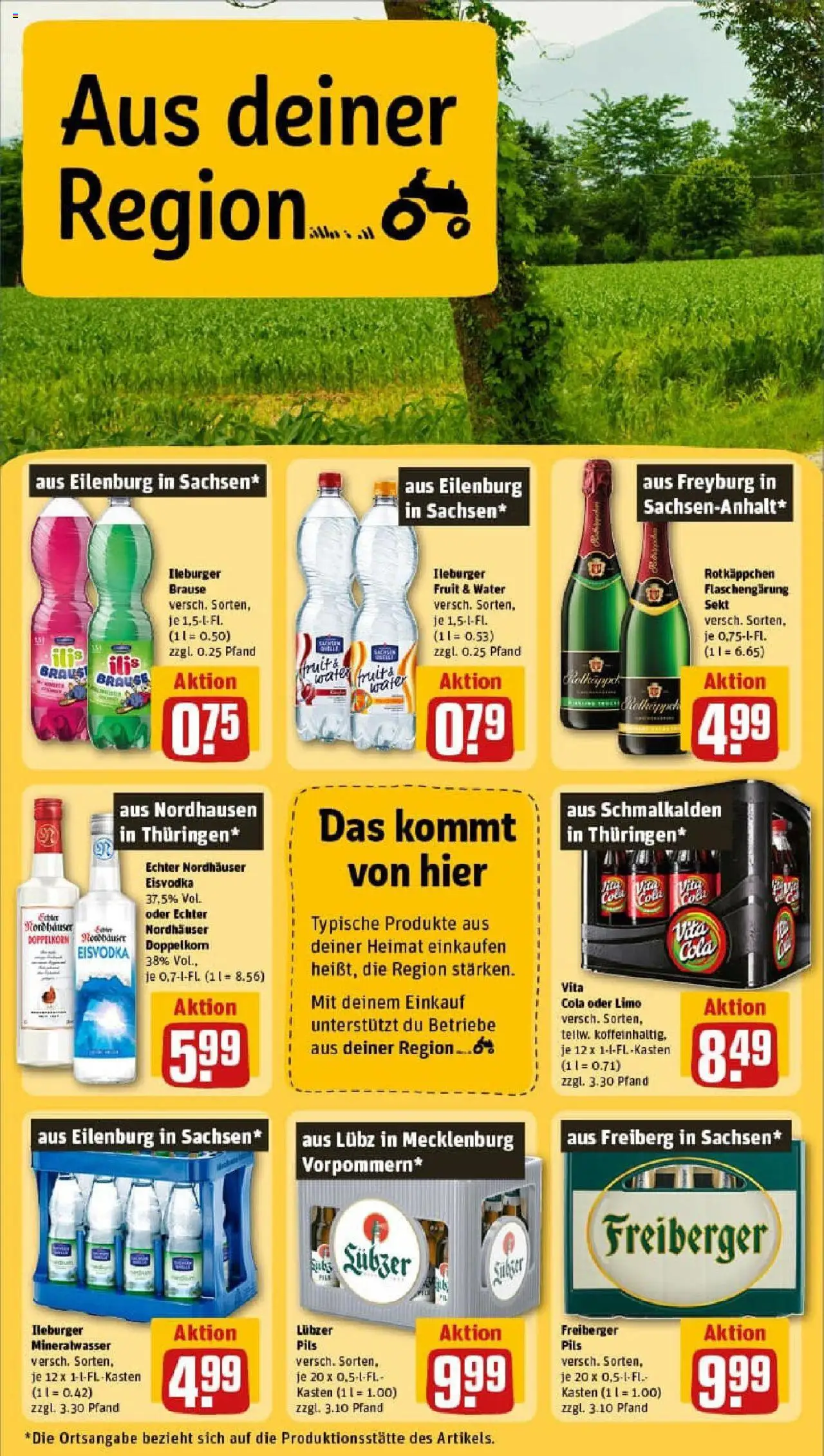 Rewe prospekt Chemnitz	 - gültig ab dem 29.06.2025 | Seite: 26 | Produkte: Cola, Vita cola, Vodka, Lubzer