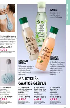 Oriflame leidinys galioja nuo 18.02.2026 | Puslapis: 155 | Prekių: Sviestas, Aliejus, Dušo želė