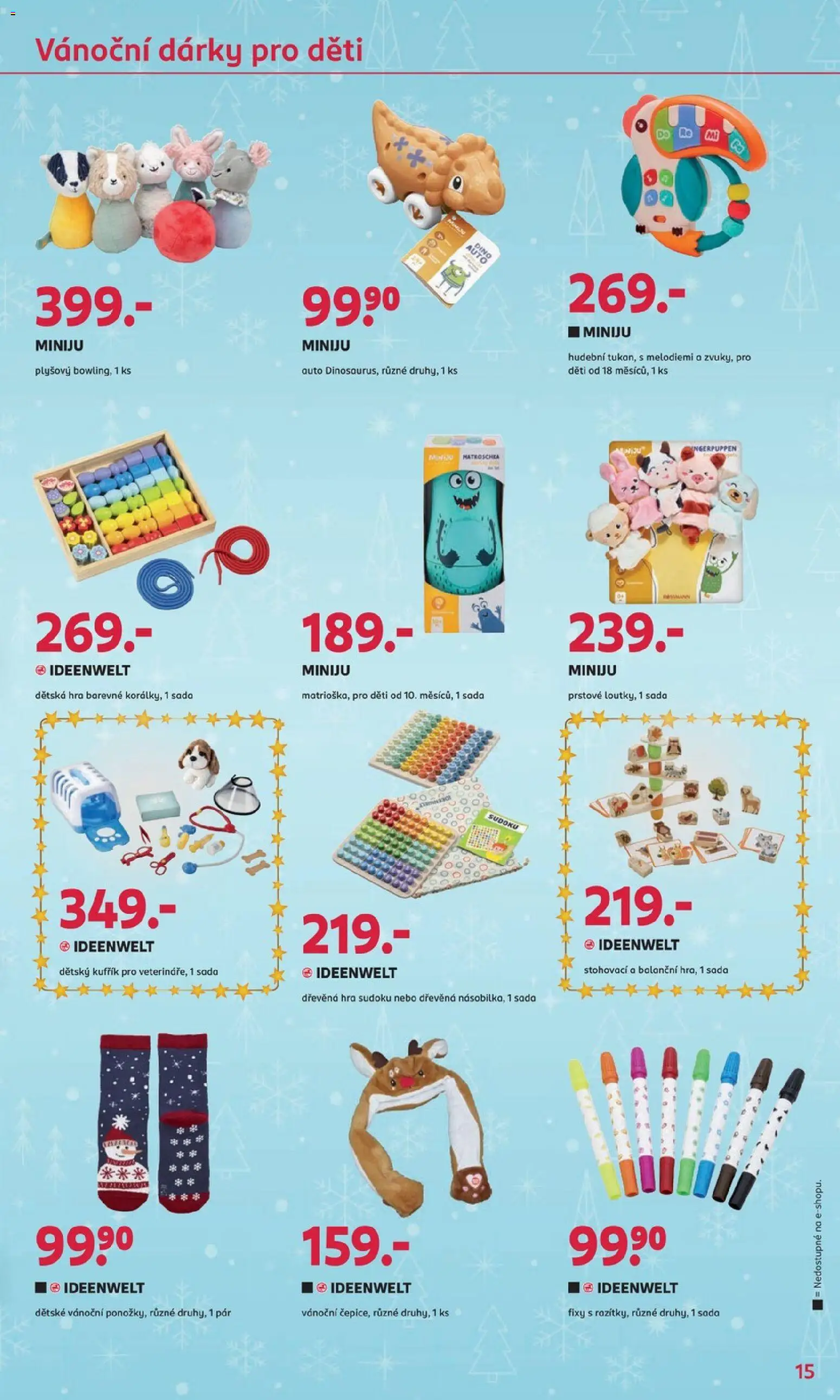 Rossmann katalog - Vánoce od 19.11.2025 | Strana: 15 | Produkty: Kufřík, Ideenwelt, Hra, Fixy
