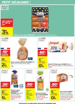 Carrefour - Prévisualisation de Carrefour catalogue semaine 50 valide à partir de 09.12.2025 | Page: 14 | Produits: Farine, Beurre, Crème fraiche, Céréales