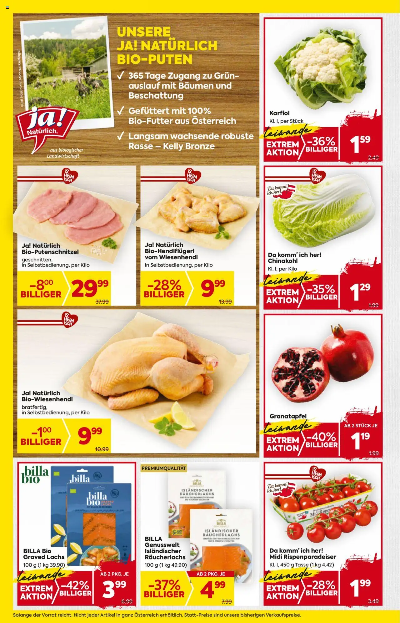 Billa Flugblatt - Oberösterreich gültig ab 02.10.2025 | Seite: 6 | Produkte: Chinakohl