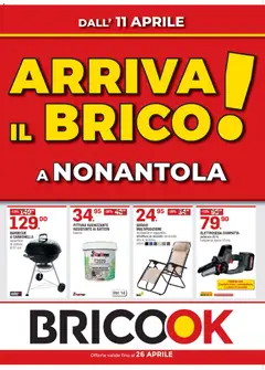 Anteprima del volantino Brico OK volantino Nonantola valido a partire dal 11.04.2026
