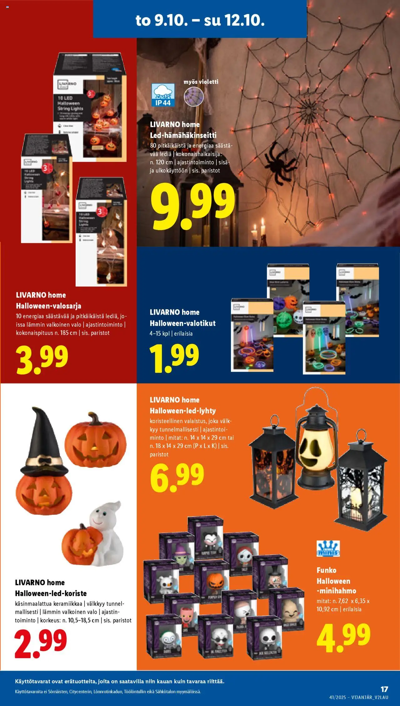 Lidl tarjoukset - Helsinki – voimassa 09.10.2025 alkaen | Sivu: 21 | Tuotteet: Paristot