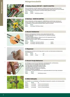 Lagerhaus - Weingartenkatalog ab 24.10.2025 gültig | Seite: 22