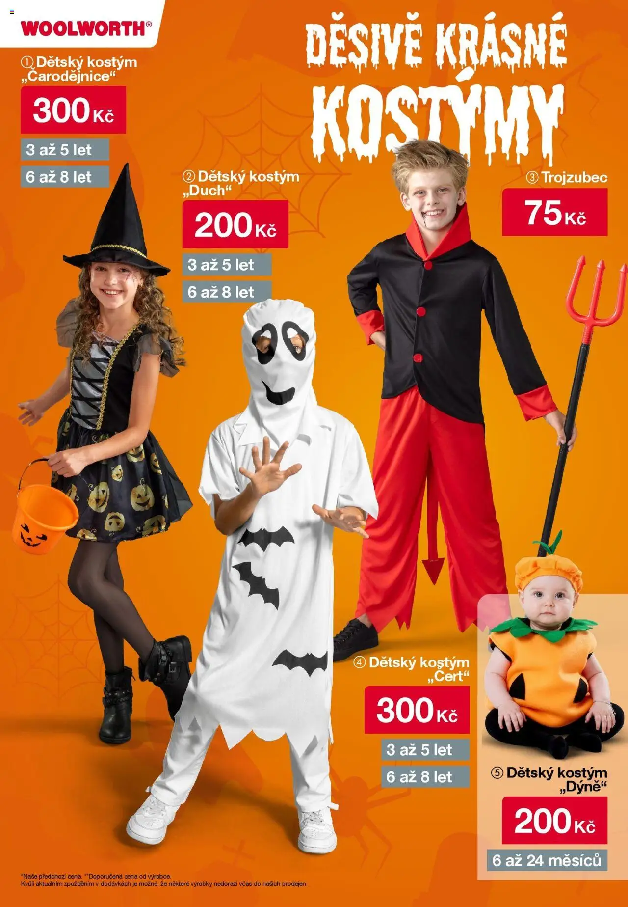 Woolworth leták od 03.10.2025 - akční nabídka | Strana: 18 | Produkty: Kostýmy, Kostým