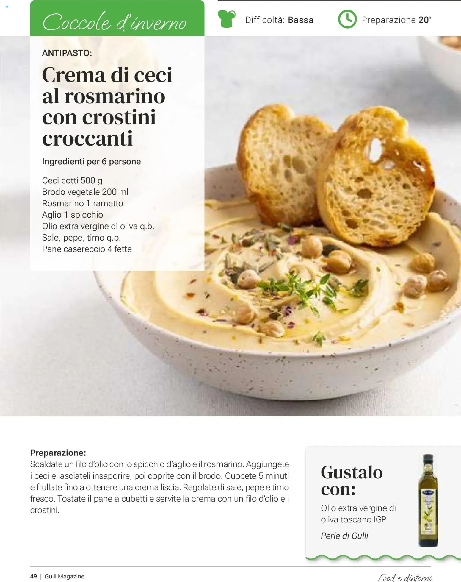 Volantino Gulliver del 01.01.2026 | Pagina: 49 | Prodotti: Rosmarino, Pane, Aglio, Olio extra vergine