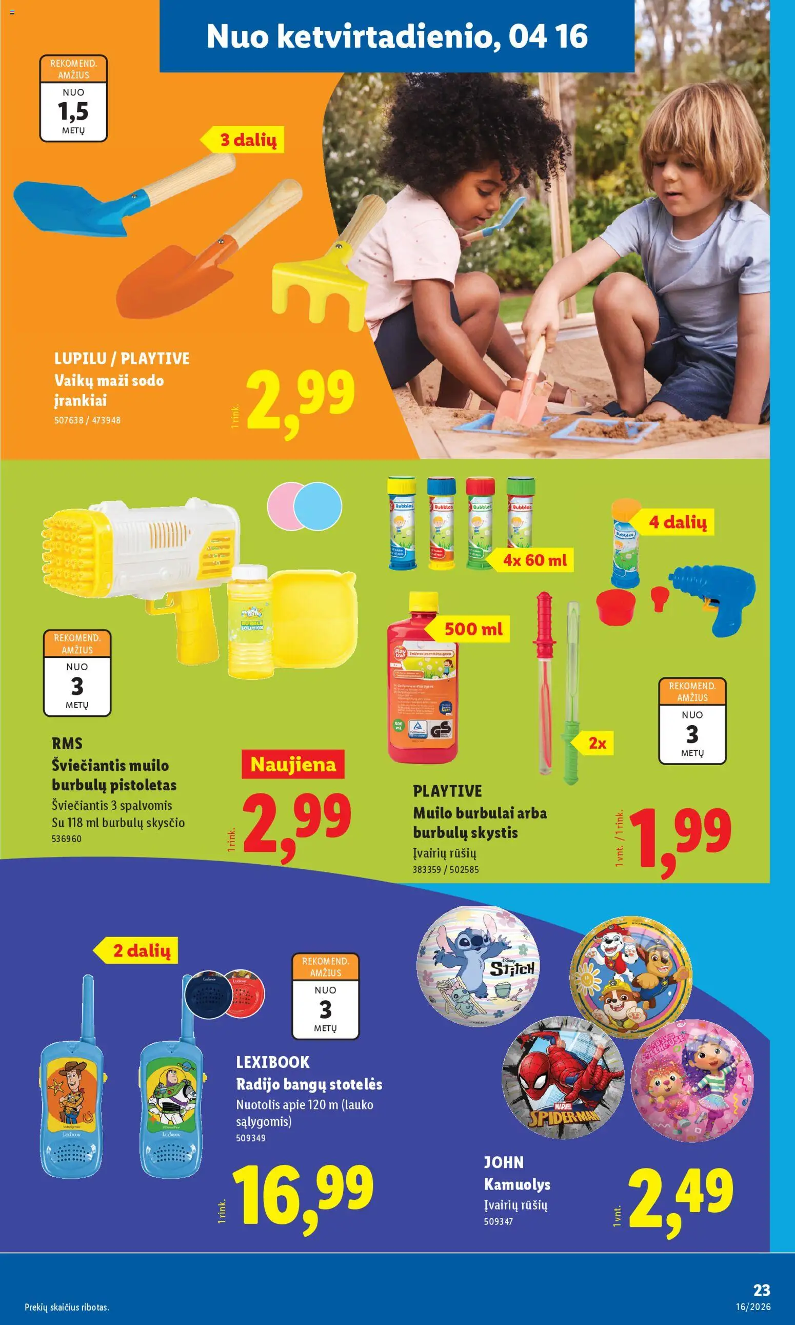 LIDL akcijos nuo 13.04.2026 | Puslapis: 23