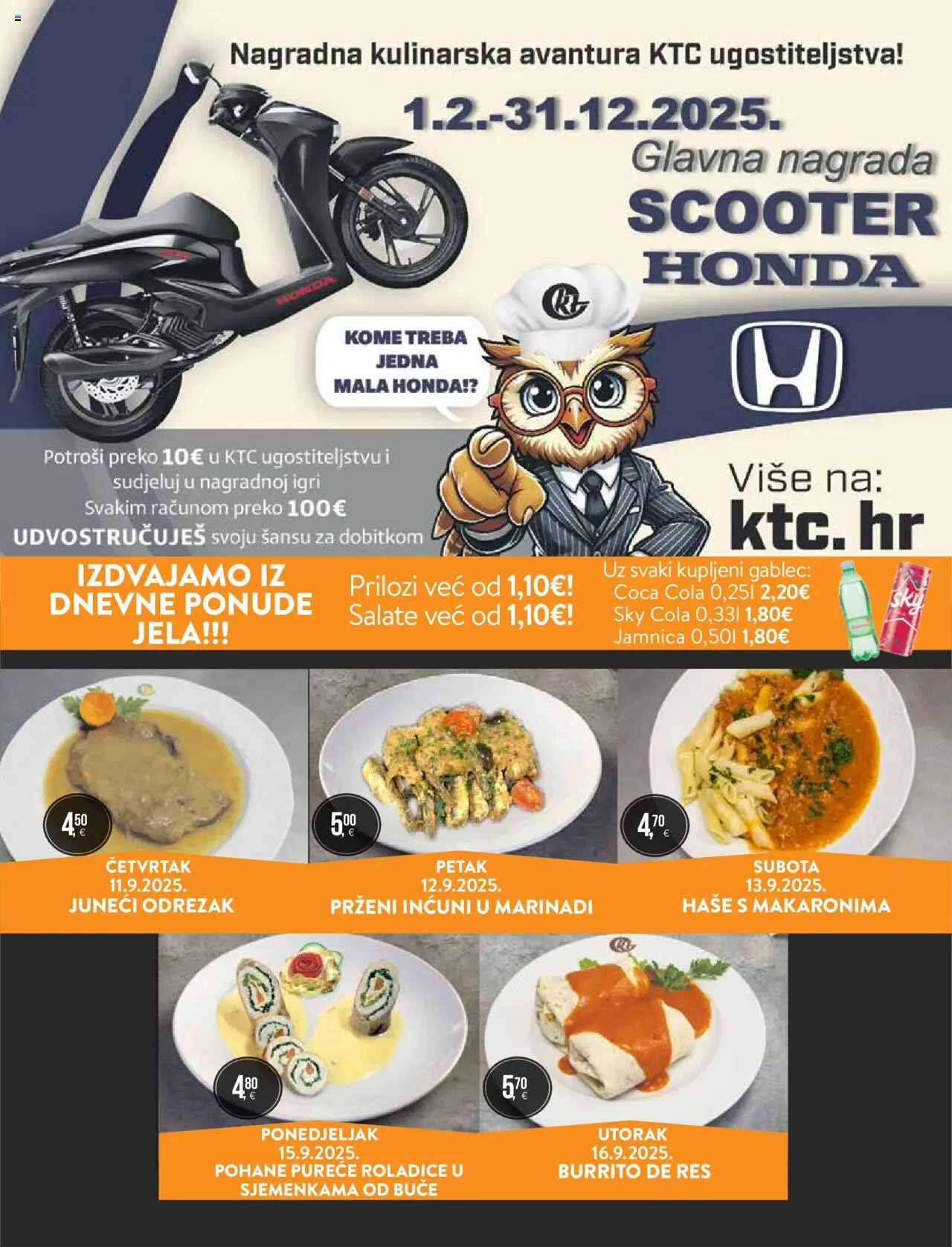 KTC katalog | vrijedi od 11.09.2025 | Stranica: 32 | Proizvodi: Sky Cola, Coca cola, Jamnica