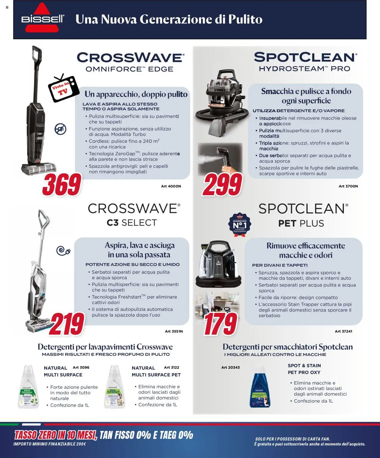 Volantino Trony del 02.10.2025 | Pagina: 27 | Prodotti: Detergente, Acqua, Scarpe, Scarpe sportive