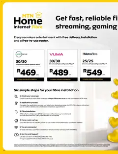 MTN specials catalogue – valid from 01.02.2026 | Page: 12 | Products: Router, Box