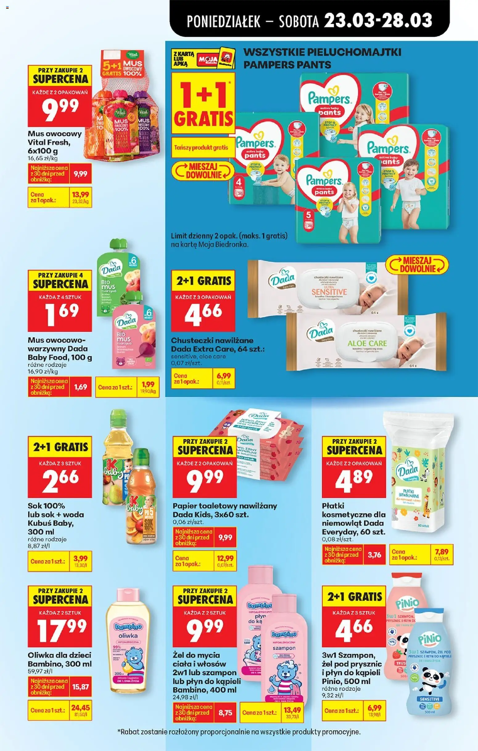 Biedronka Polsko leták od 23.03.2026 | Strana: 83 | Produkty: Pampers, Pants, Pampers Pants