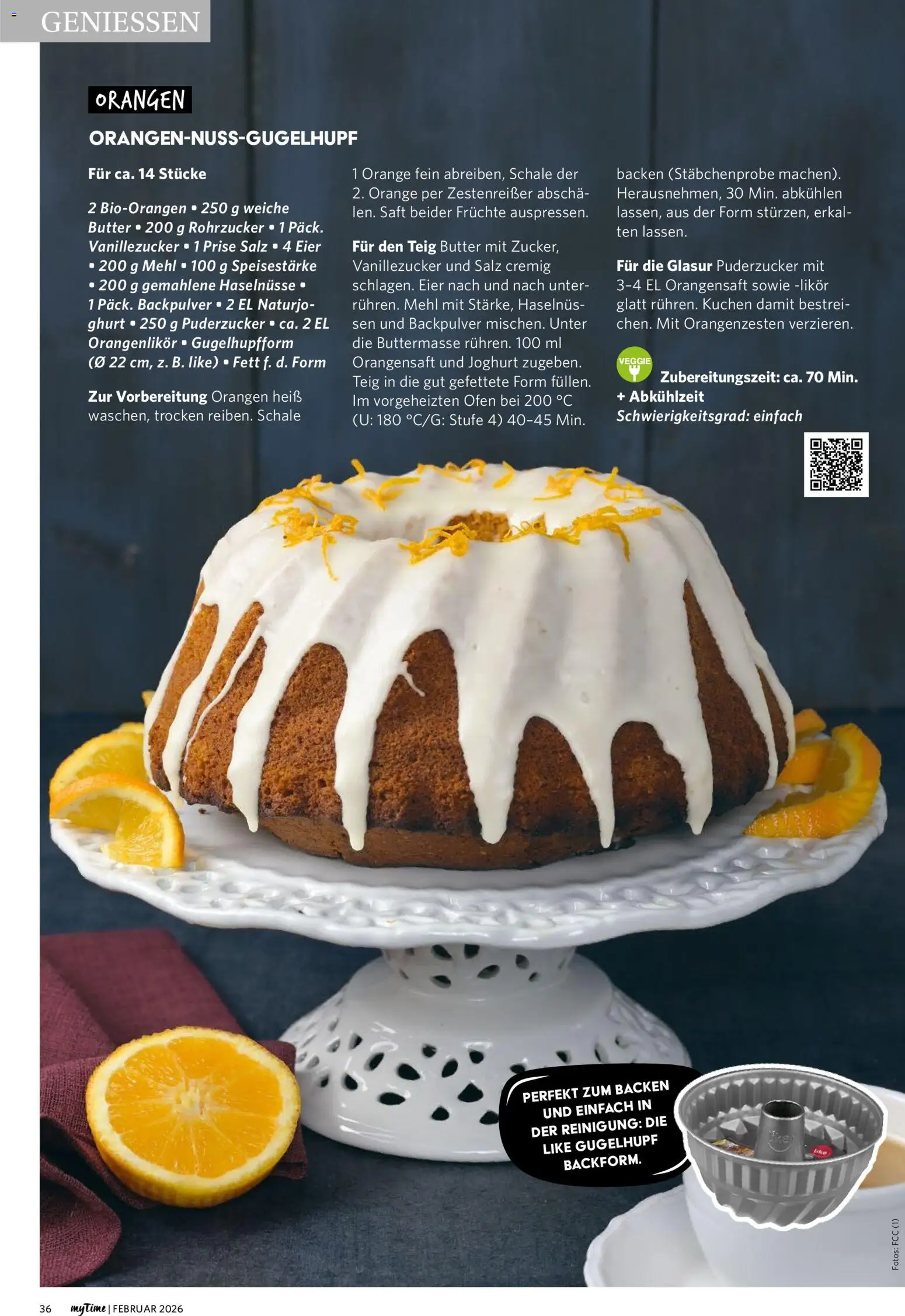 Combi myTime Februar 2026 – gültig ab 01.02.2026 | Seite: 36 | Produkte: Eier, Orangen, Orangensaft, Kuchen