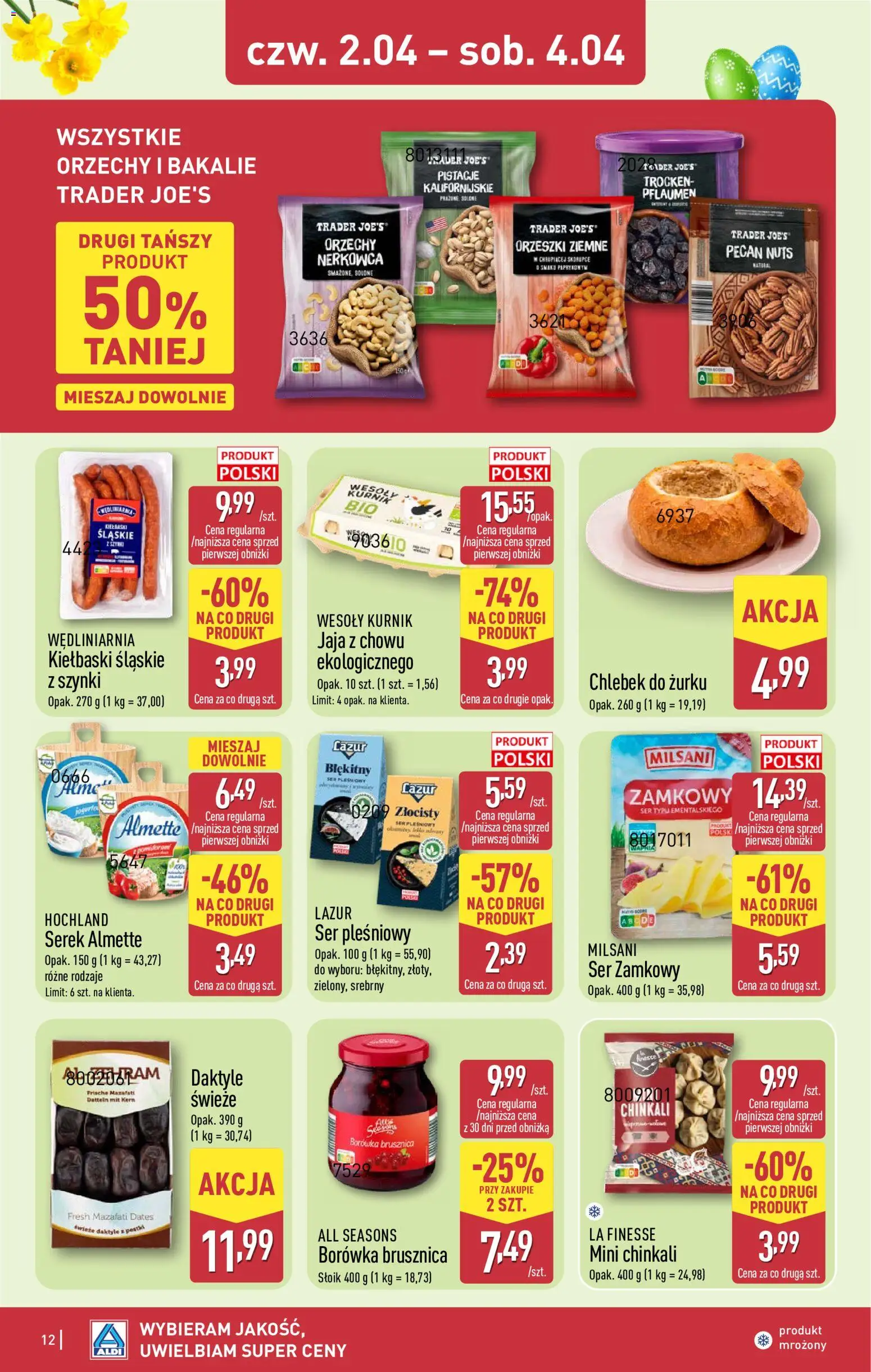 Aldi gazetka - Oferta weekendowa od 02.04.2026 | Strona: 12