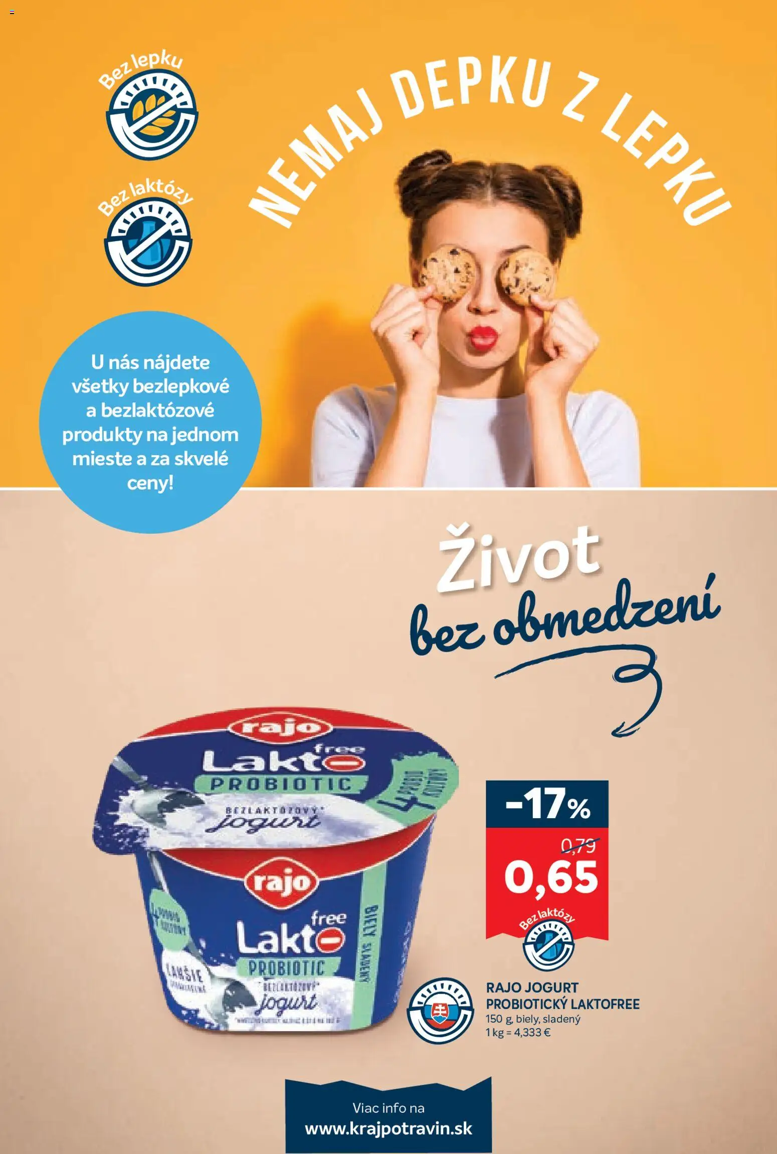 Nové Kraj akcie – leták je platný od 05.03.2026 | Strana: 17 | Produkty: Jogurt