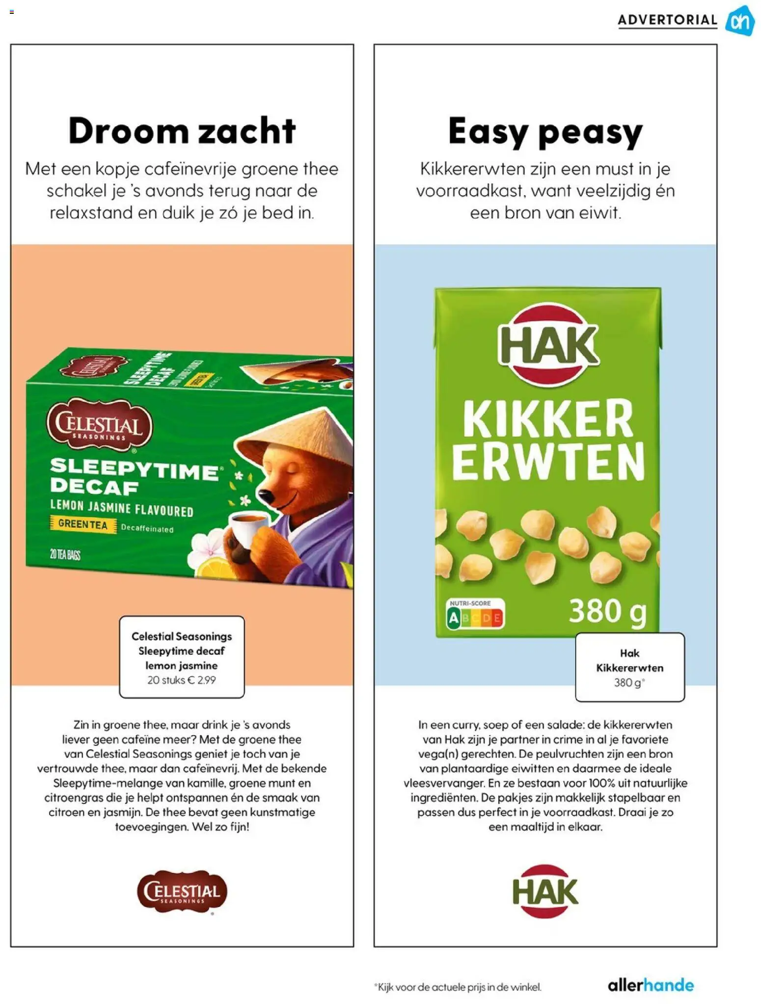 {H1} | Pagina: 127 | Producten: Citroen, Munt, Kikkererwten, Bed