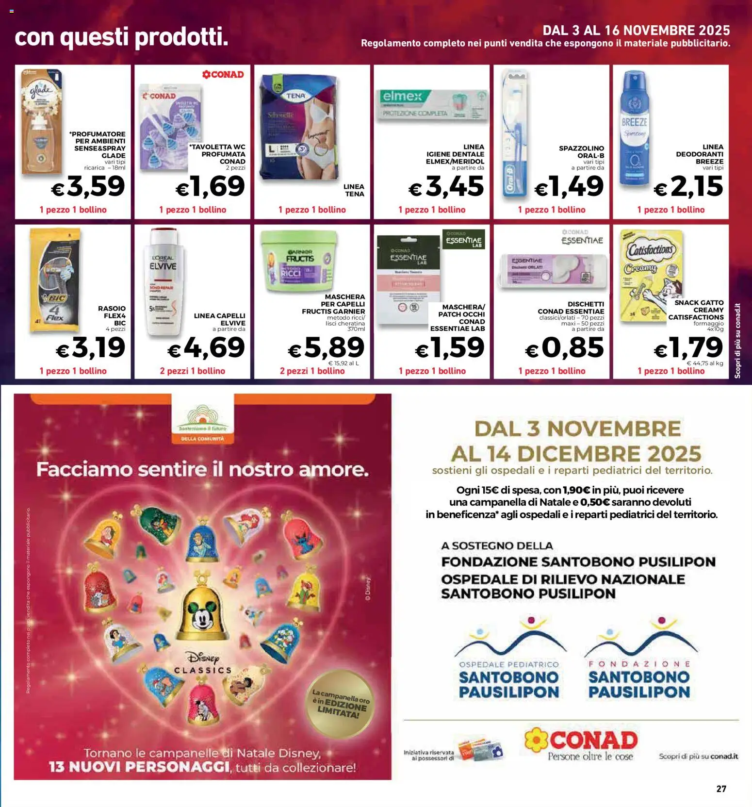 Volantino Conad del 06.11.2025 | Pagina: 27