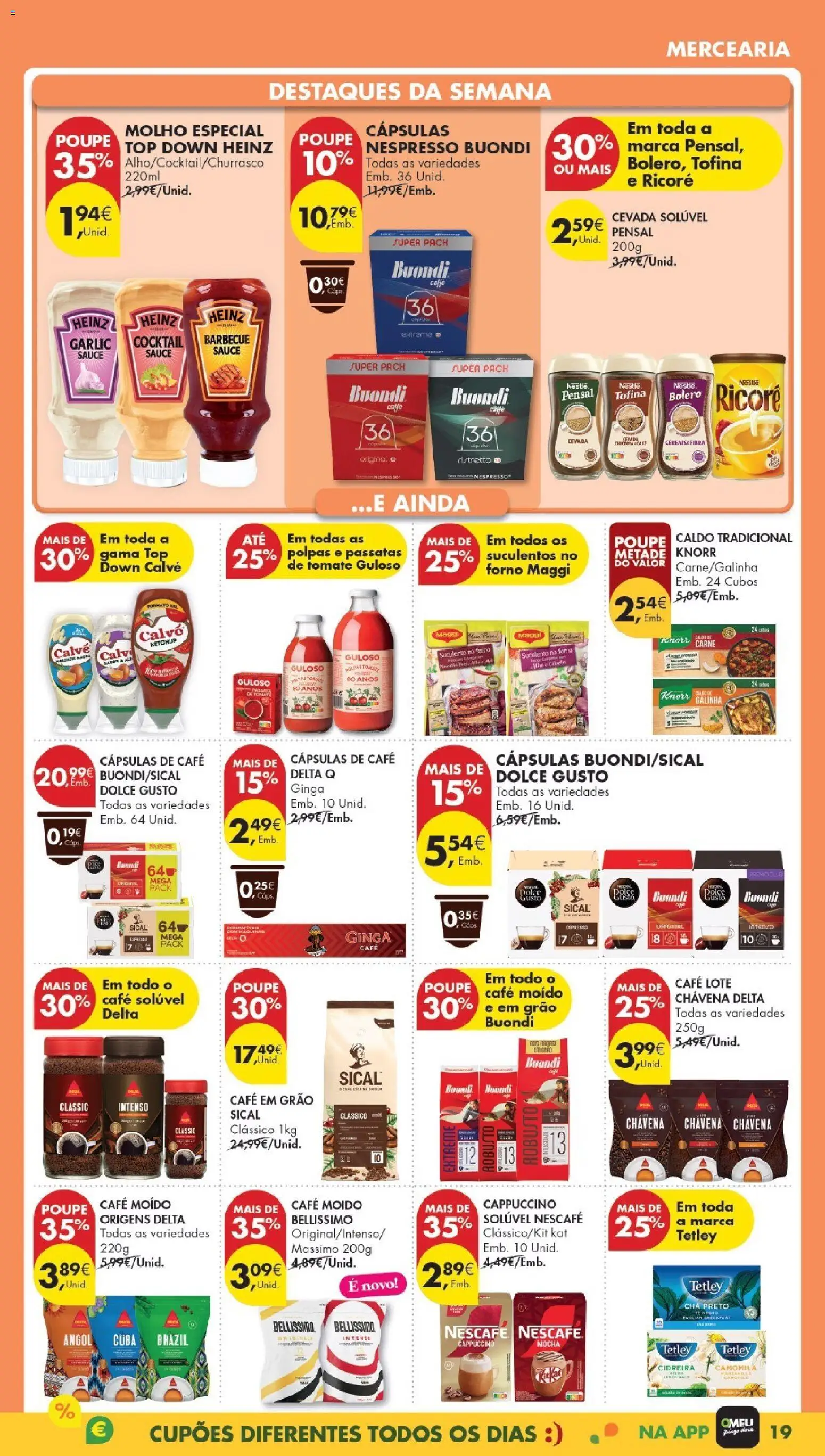 Pingo Doce Poupe Esta Semana Madeira │ válido de 17.02.2026 | Página: 19 | Produtos: Forno, Knorr, Nestlé, Tomate