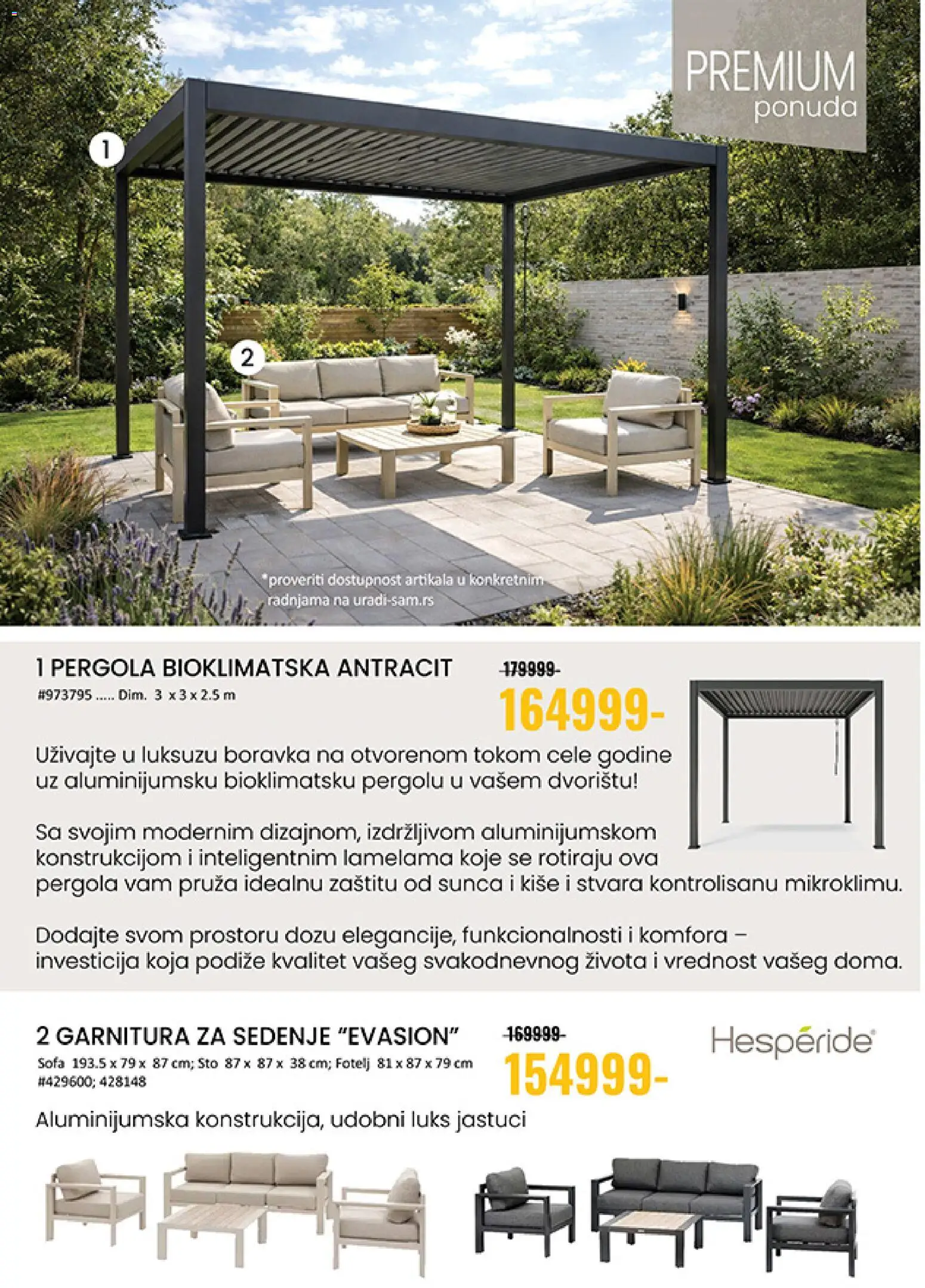 Uradi Sam katalog - važi od 08.04.2026 | Strana: 2 | Proizvode: Sofa, Sto