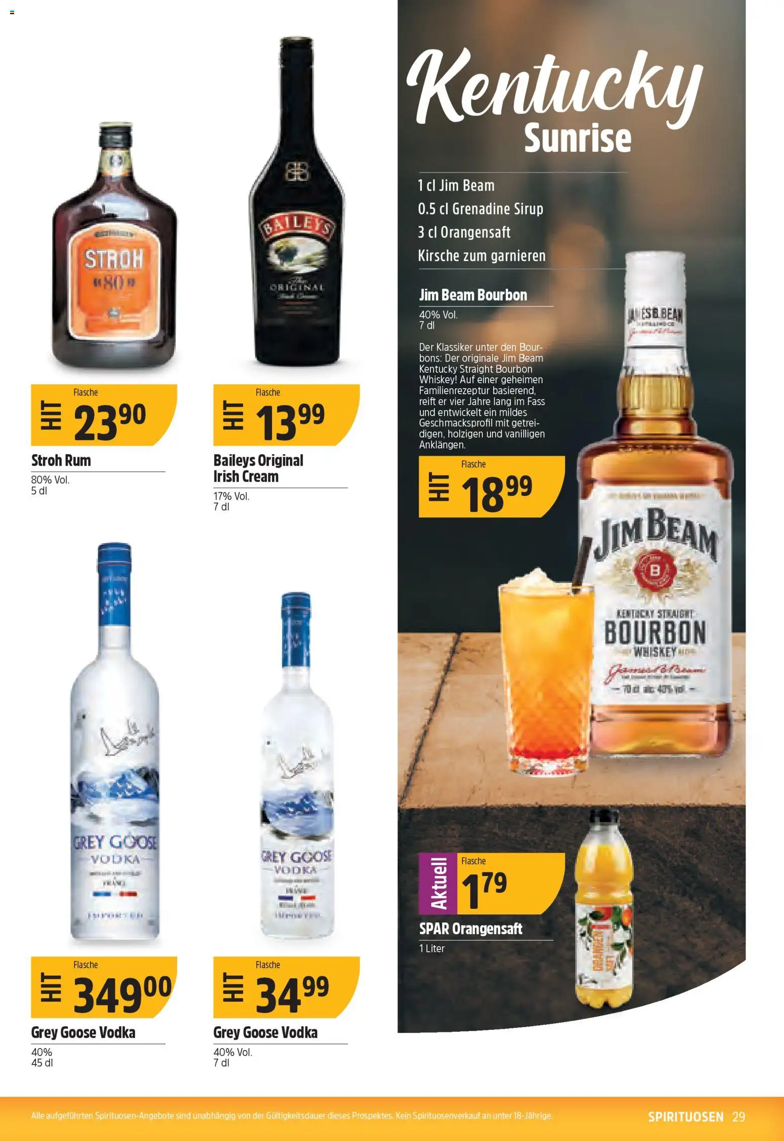 TopCC - Black Friday – gültig ab 01.12.2025 | Seite: 29 | Produkte: Sirup, Orangensaft, Bourbon, Whiskey