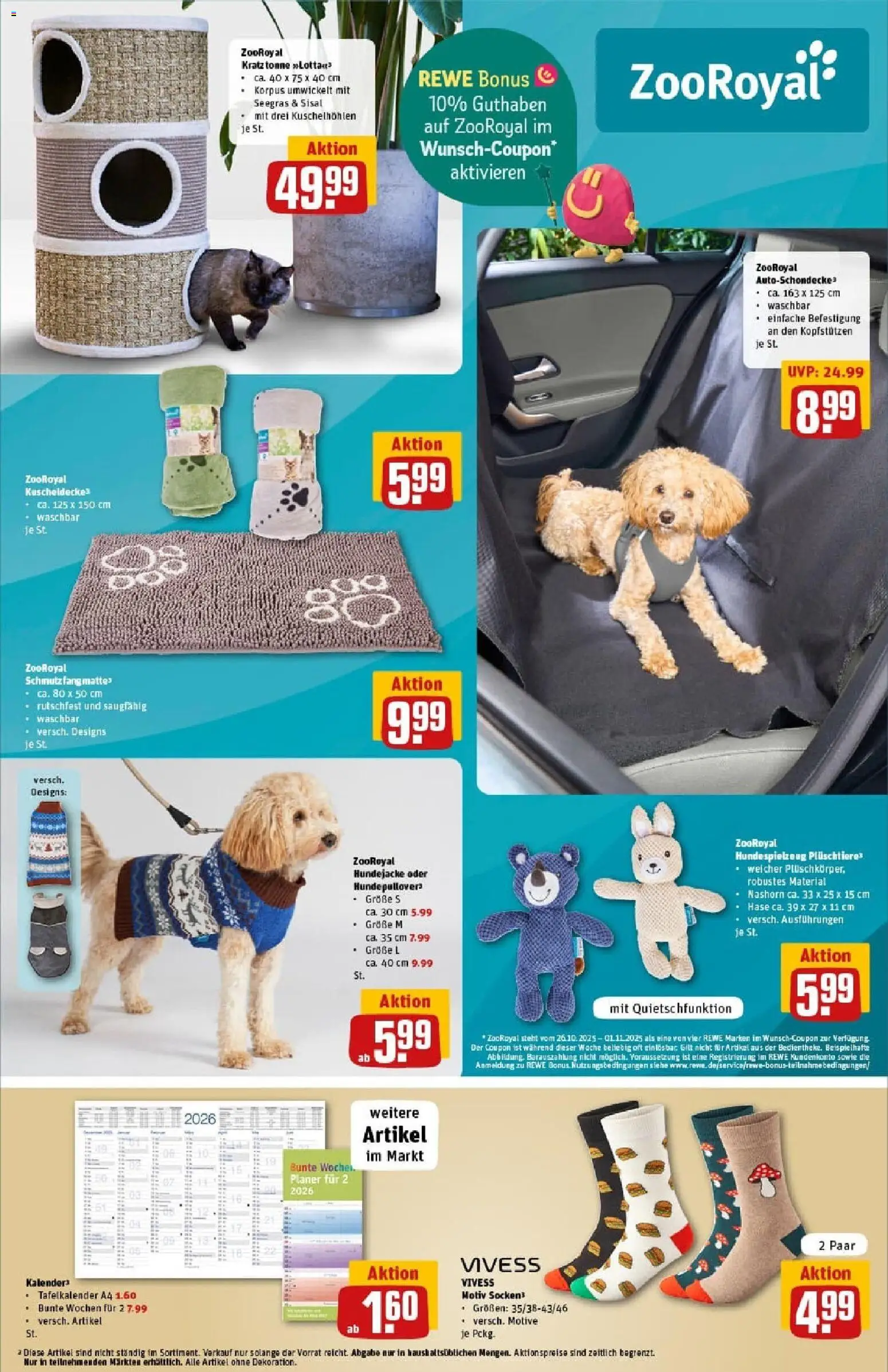 Rewe prospekt Heidenheim	 – gültig ab 26.10.2025 | Seite: 32 | Produkte: Pullover, Socken