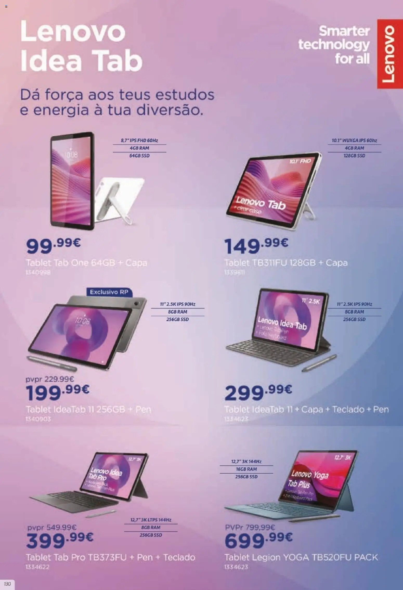 Radio Popular - Especial Natal │ válido de 05.12.2025 | Página: 130 | Produtos: Teclado, Tablet