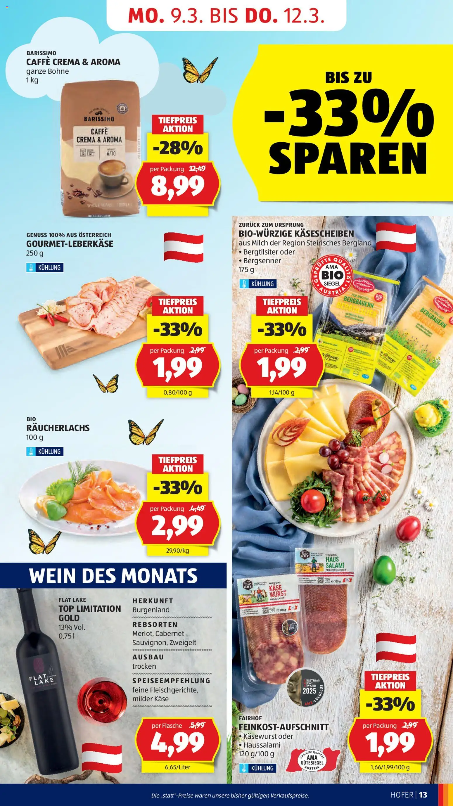 Hofer AT akciós ujság - amely érvényes a következő dátumtól: 06.03.2026 | Oldal: 17