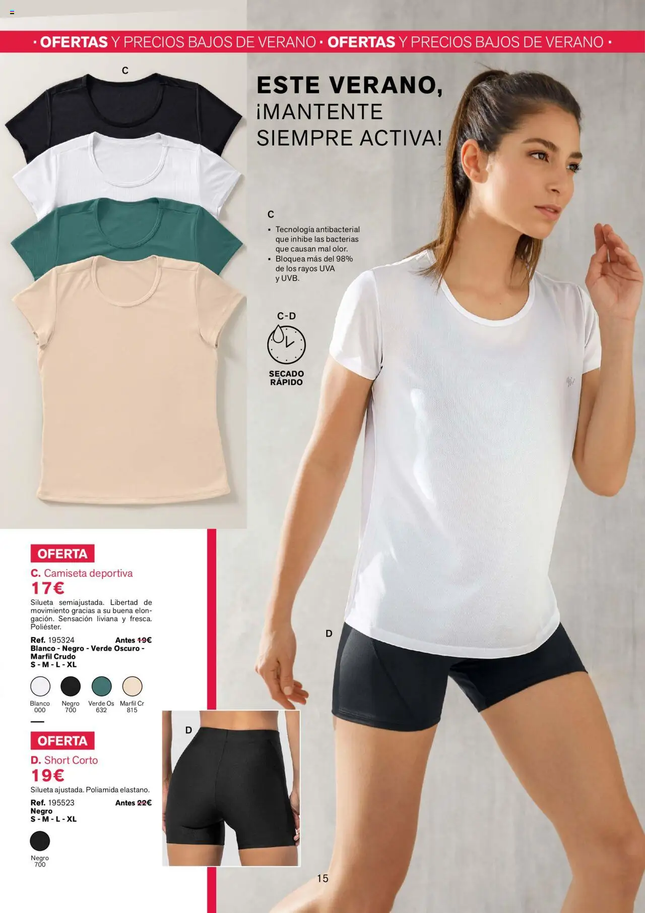 Leonisa folleto │ válido desde el 01.07.2025 | Página: 15 | Productos: Camiseta deportiva