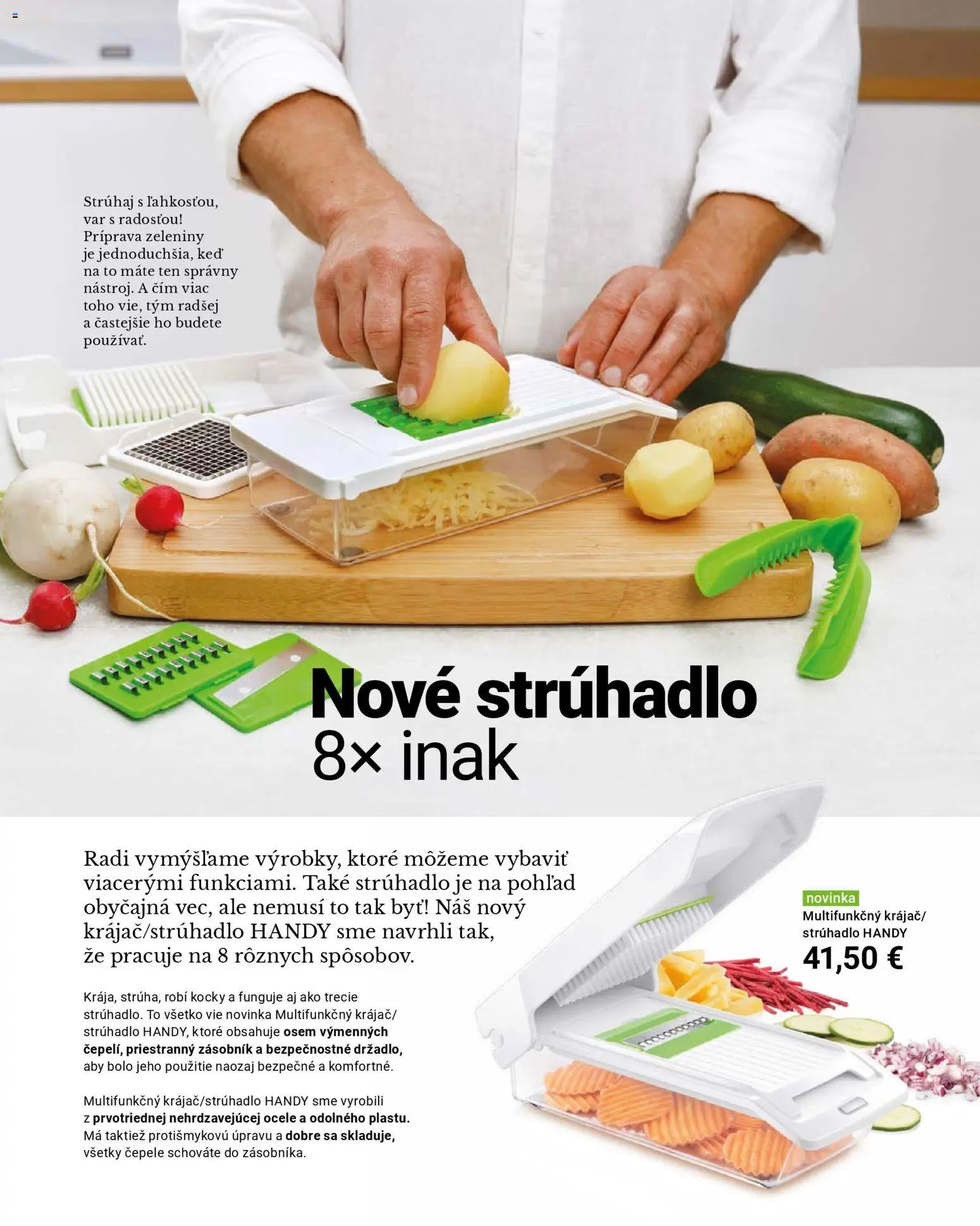 Nové TESCOMA akcie – leták je platný od 01.11.2025 | Strana: 60 | Produkty: Strúhadlo