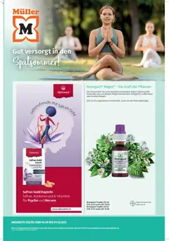 Müller Aktionen Spätsommer ab 04.09.2025 gültig