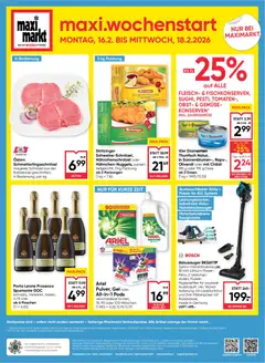 Maximarkt Flugblatt ab 12.02.2026 gültig | Seite: 24 | Produkte: Gemüse, Obst, Tomaten