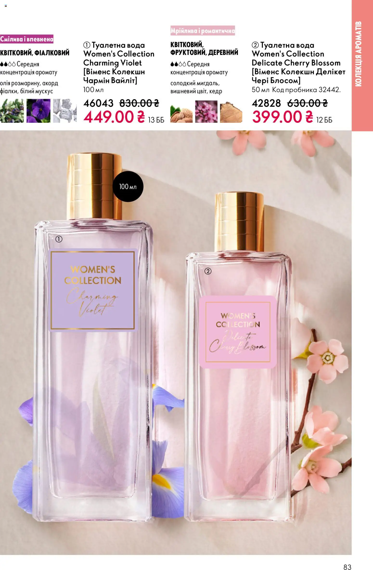 Oriflame Kаталог - дійснийкції з 16.02.2026 | Сторінка: 83 | Товари: Олія, Вода, Туалетна вода