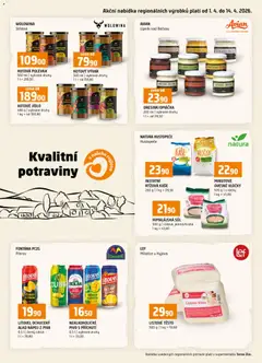 Náhled letáku Terno leták - Kvalitní potraviny z našeho regionu od 01.04.2026 | Strana: 8 | Produkty: Mango, Pivo, Vývar, Tatarská omáčka