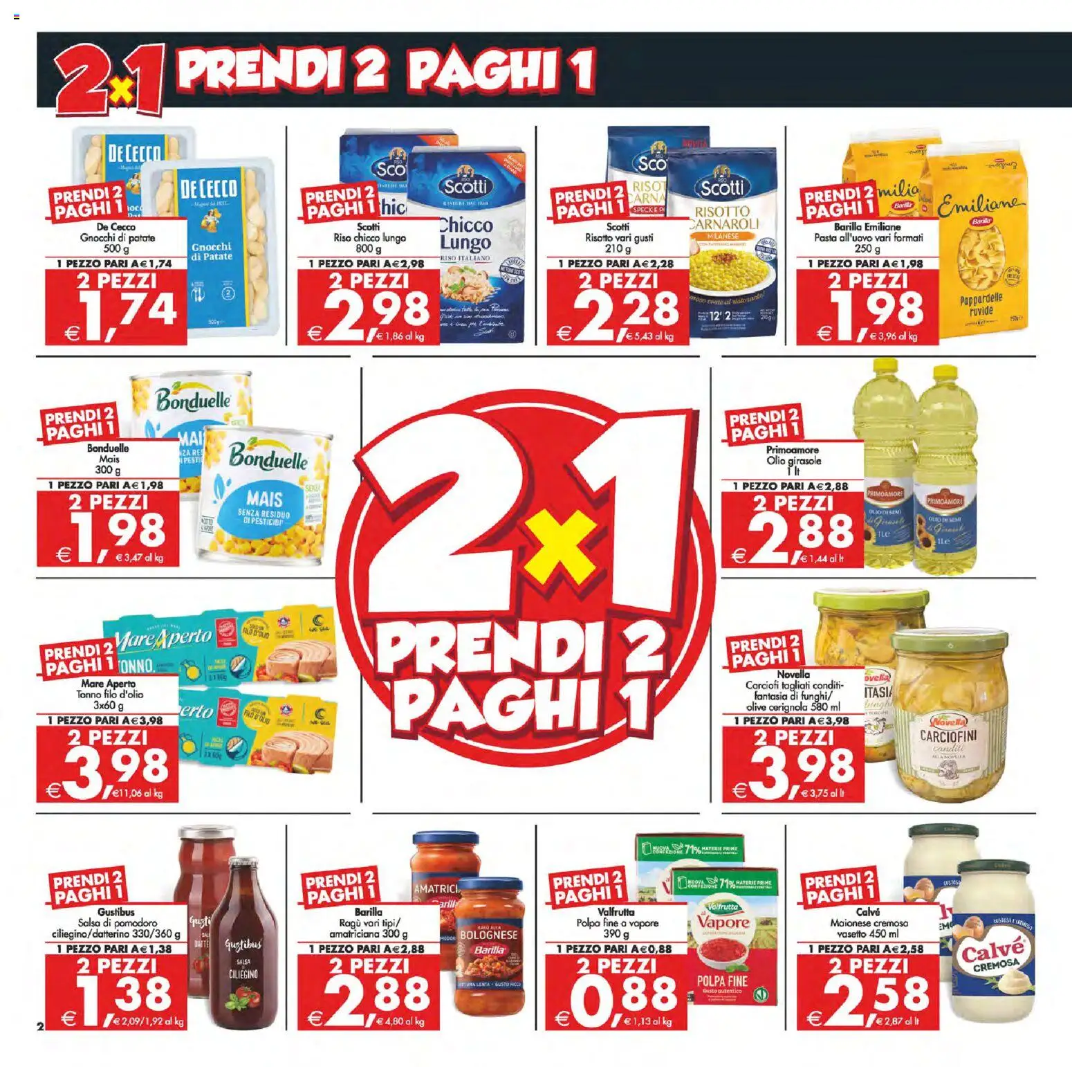 Volantino Decò del 06.03.2026 | Pagina: 2 | Prodotti: Speck, Maionese, Salsa, Olive