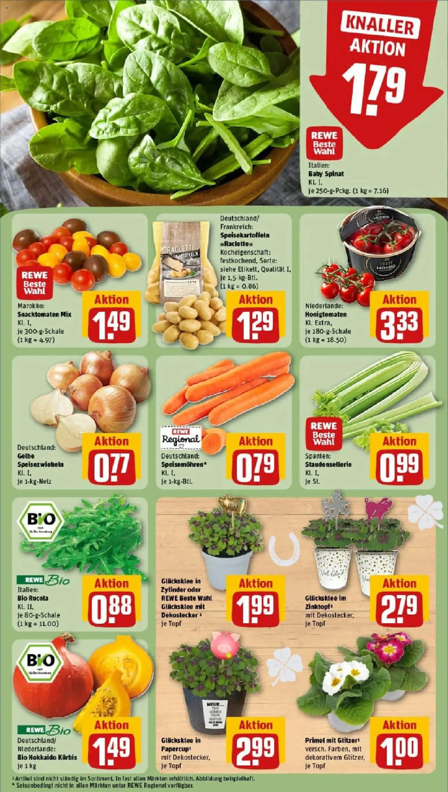 Rewe prospekt Vechta	 – gültig ab 29.12.2025 | Seite: 7 | Produkte: Rucola, Kürbis, Raclette