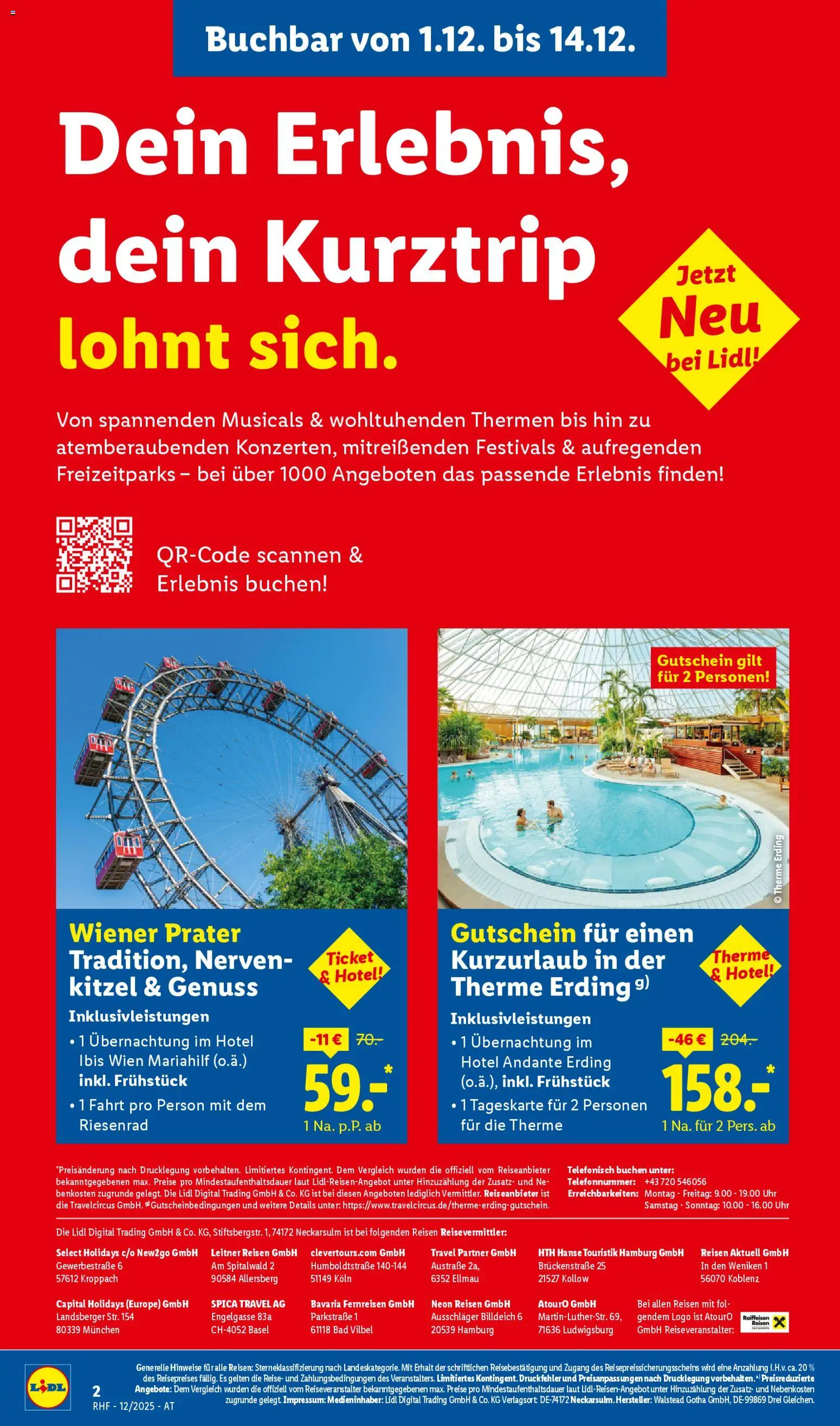 Lidl Dezember Reise - Highlights gültig ab 29.11.2025 | Seite: 2 | Produkte: Uhr, Bad