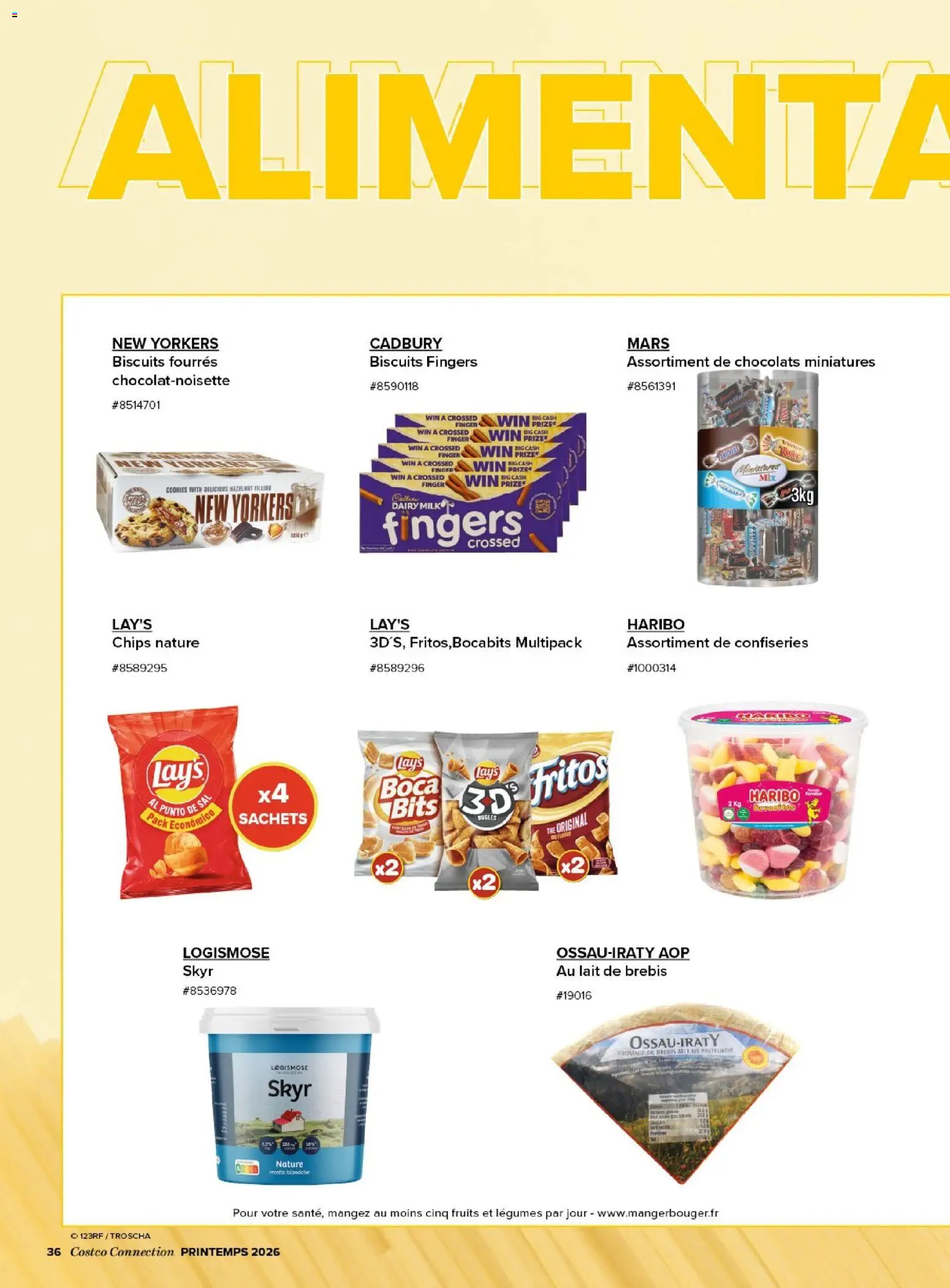 {H1} | Page: 36 | Produits: Cookies, Thé, Chips, Biscuits