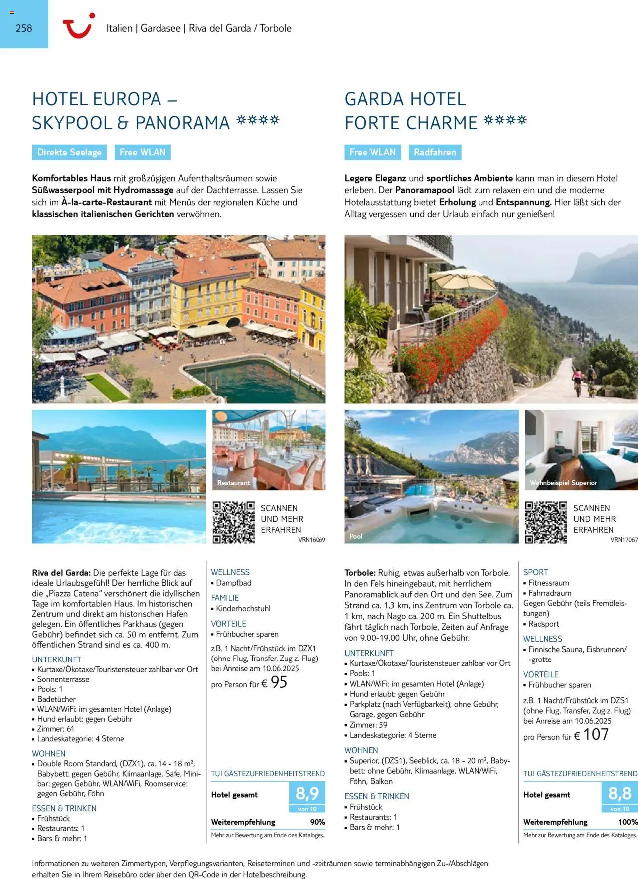 TUI Prospekt 	 – gültig ab 01.11.2024 | Seite: 258 | Produkte: Bett, Babybett, Küche, Föhn