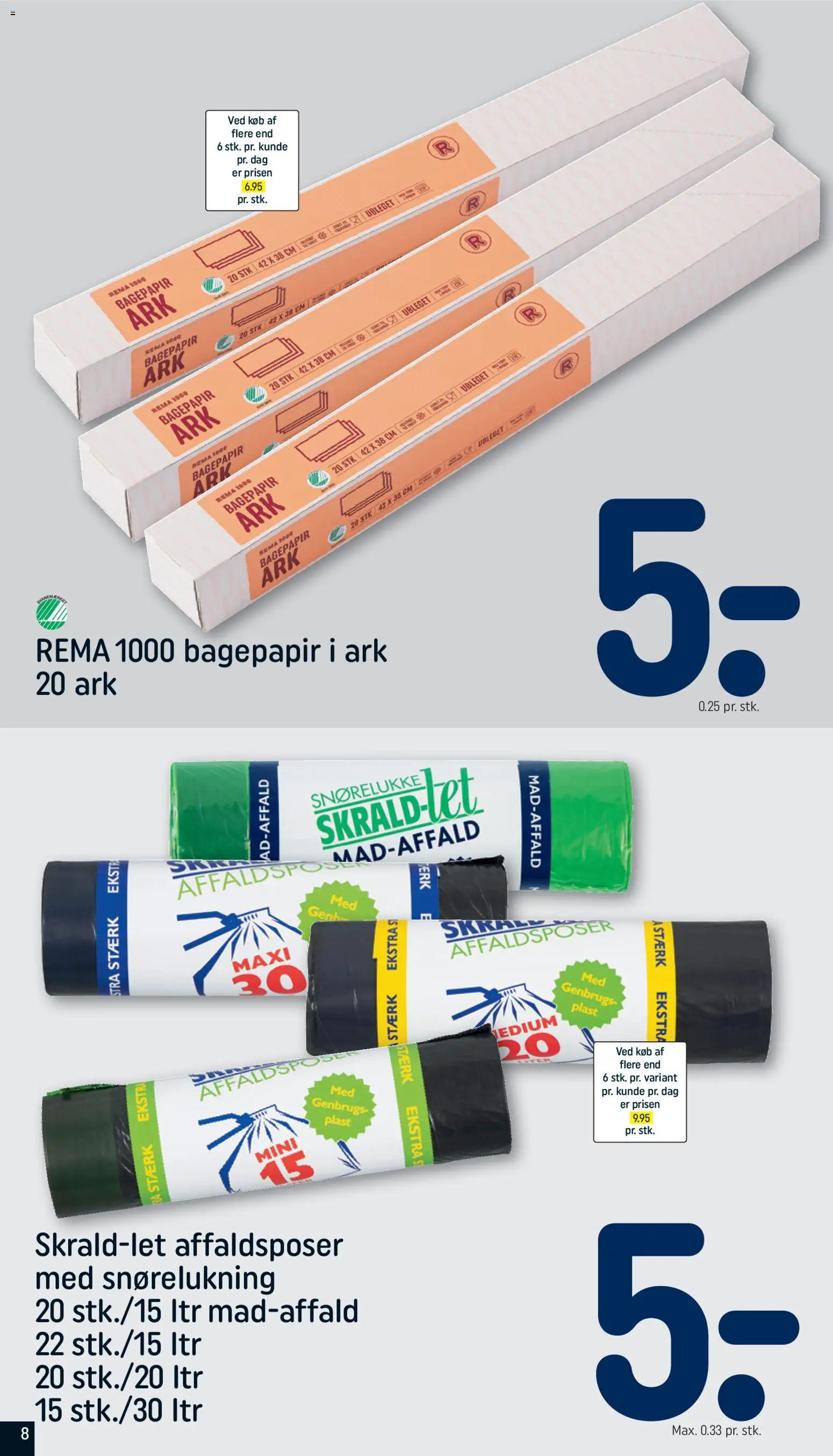 Rema 1000 tilbudsavis – gyldig fra 01.03.2026 | Side: 8