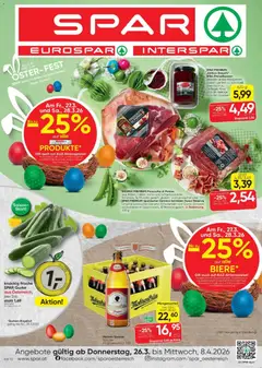 Spar - Flugblatt ab 26.03.2026 gültig