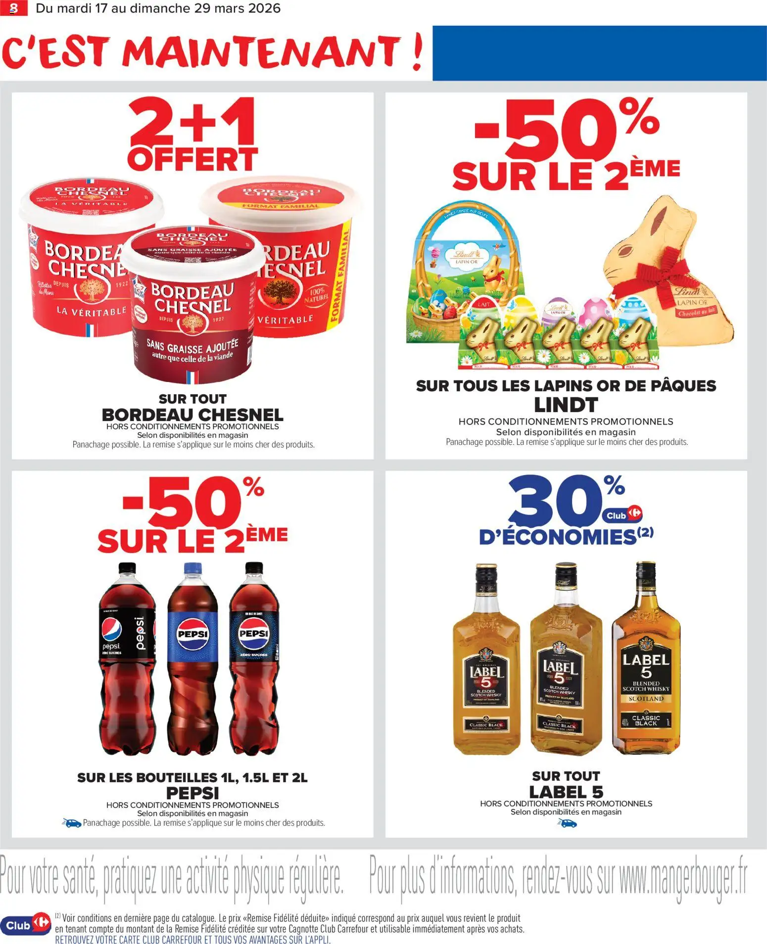 {H1} | Page: 10 | Produits: Œufs, Chocolat, Viande, Lindt