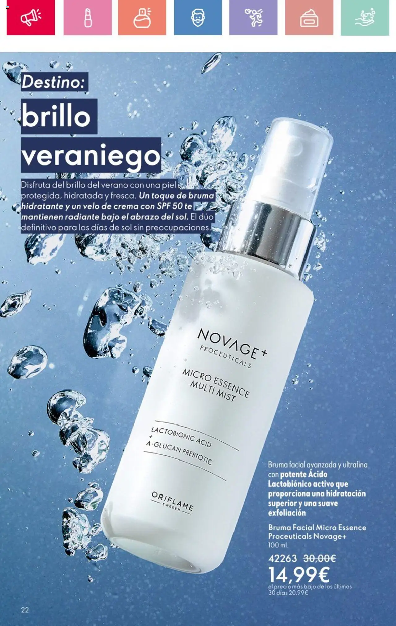 Oriflame - Catálogo Campaña 9 │ válido desde el 22.06.2025 | Página: 22 | Productos: Crema, Té