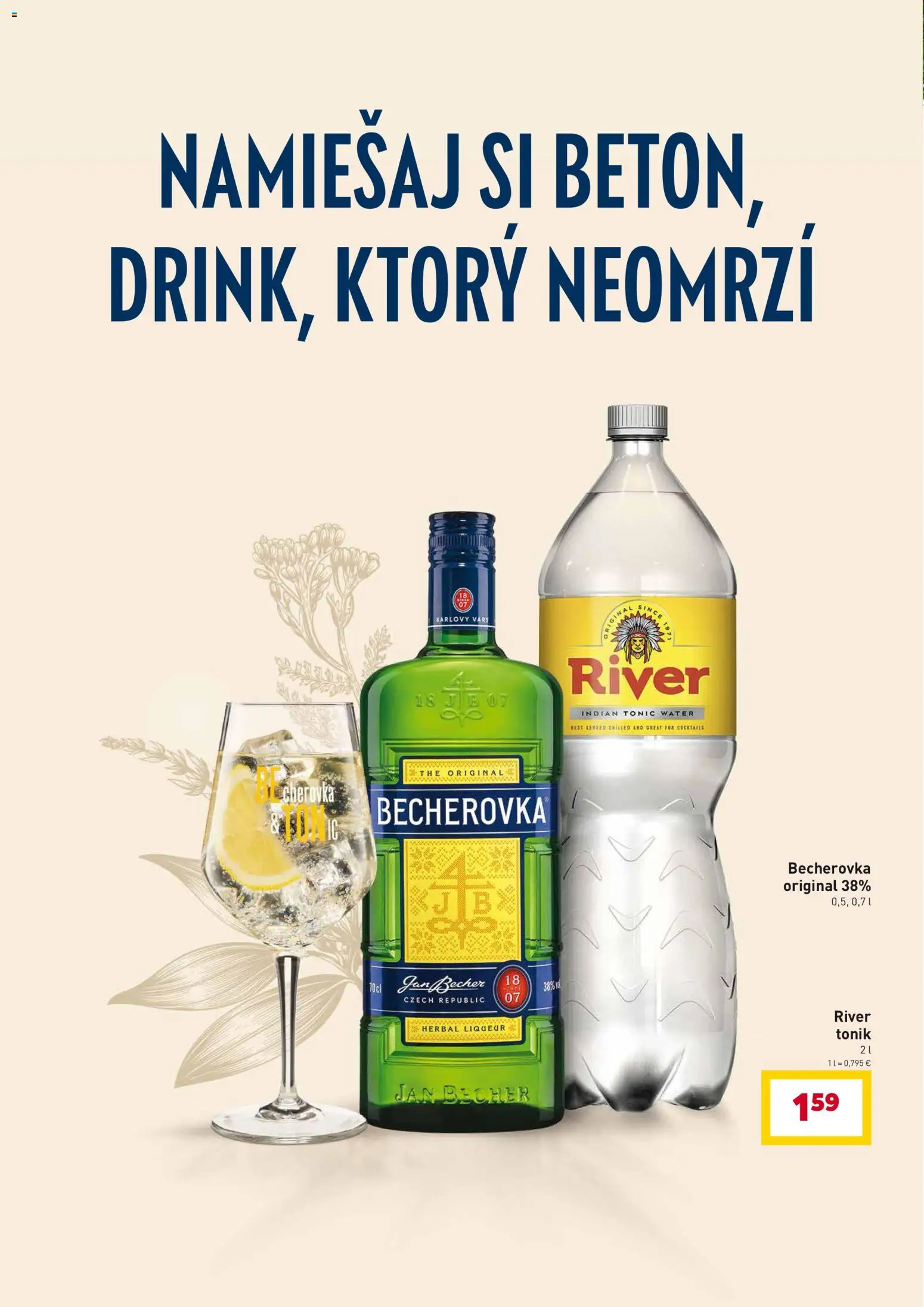 Nové Billa akcie – leták je platný od 10.12.2025 | Strana: 33 | Produkty: Becherovka