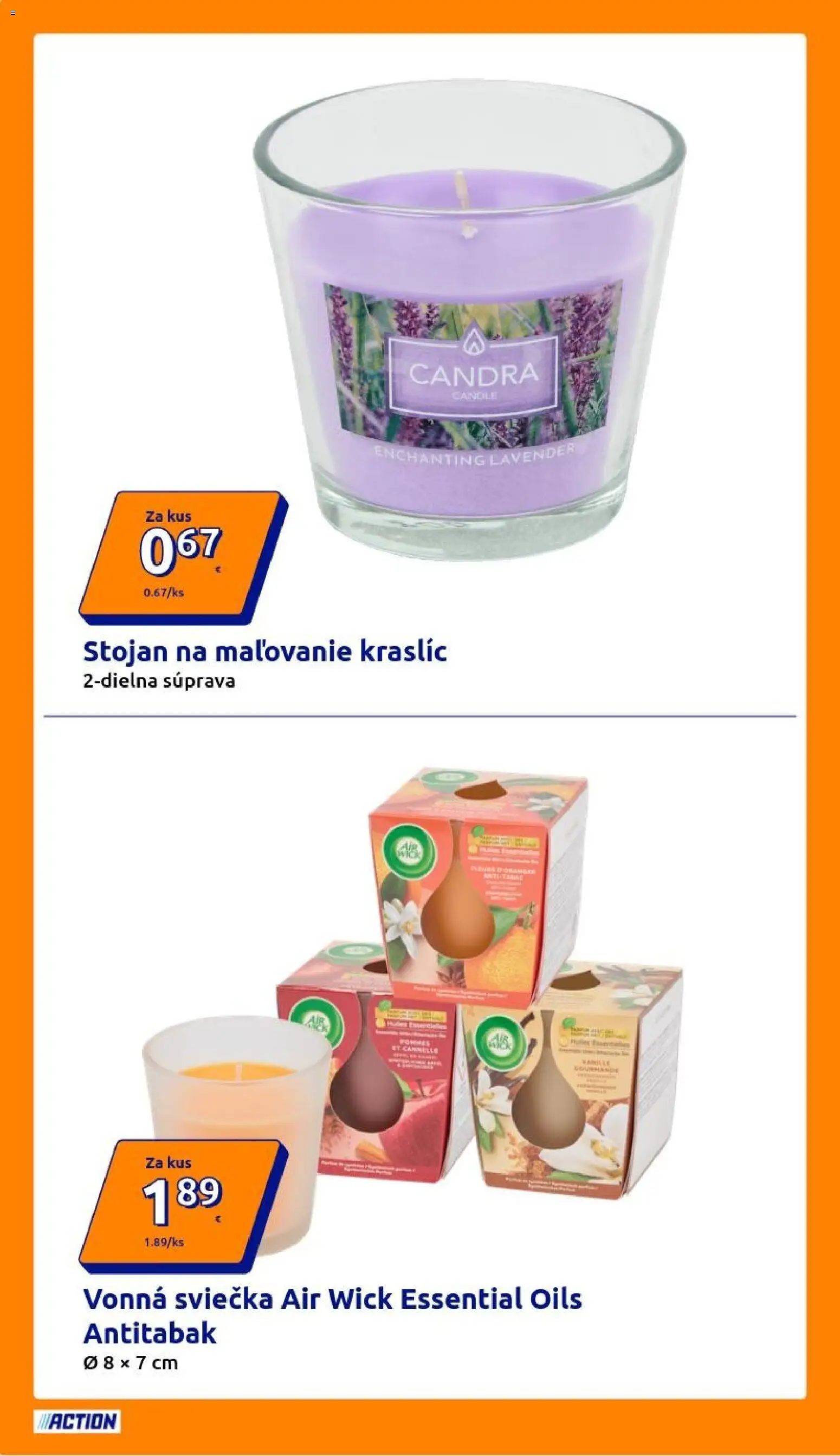 Nové Action akcie – leták je platný od 11.03.2026 | Strana: 2 | Produkty: Air Wick