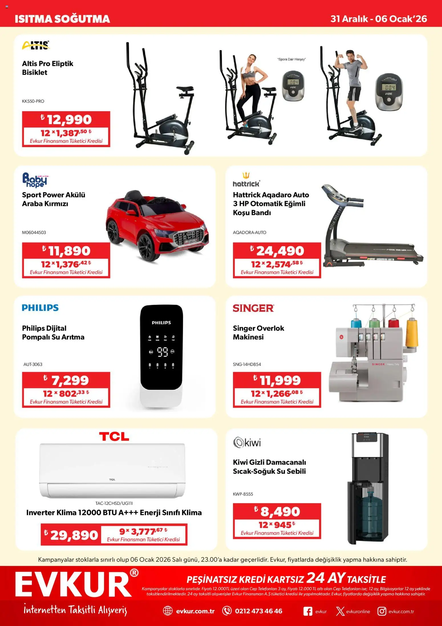 Evkur Katalog - 31.12.2025 tarihinden itibaren geçerlidir | Sayfa: 7