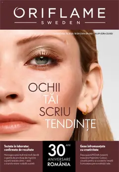 Oriflame catalog 13 2025 – previzualizare al pliantului de la Oriflame valabil de la 10.09.2025
