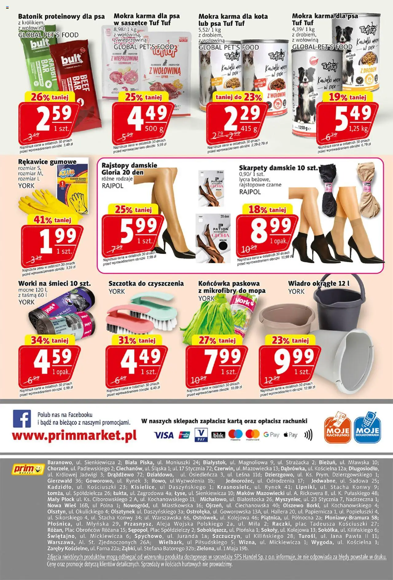 Prim Market Gazetka od 18.09.2025 | Strona: 16 | Produkty: Skarpety, Karma dla kota, Karma dla psa, Wołowina